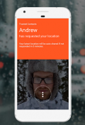 Google Trusted Contacts по запросу информирует о местоположении пользователя
