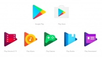 Google изменил дизайн иконок сервисов Google Play